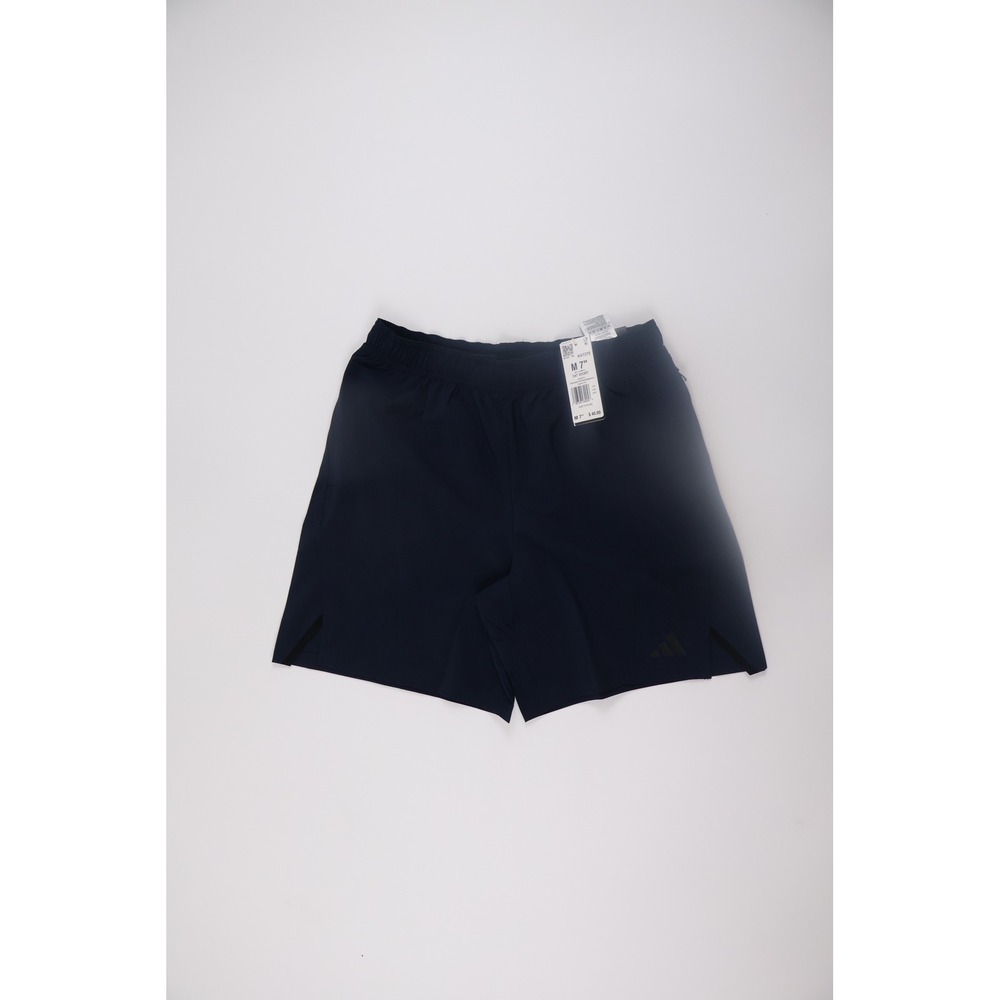 Adidas Training Shorts D4T 7 Inch Medium Navy Blue AEROREADY Gym Athletic KA7270